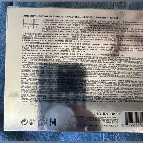 ‼️RARE‼️🎸Hourglass🎸🔥NWT🔥Ghost Ambient Lighting Edit Palette (6 Shades) - Picture 11 of 15
